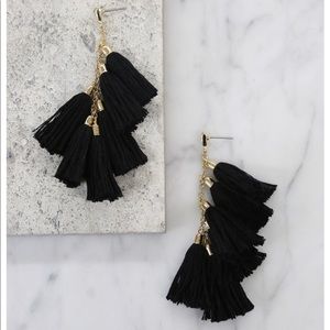 Ettika Day Dreamer Tassel Earrings EUC
